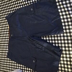 NEW Route 66 Navy Blue Cargo Shorts Size 36